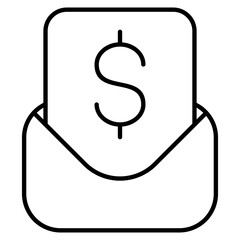 Envelope  Icon Element For Design