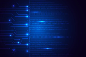 digital circuit lines innovation technology abstract background
