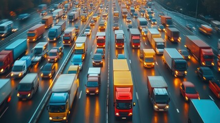 Obraz premium global traffic design transport networking connection concept