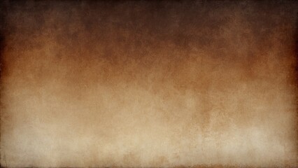 Dark brown and tan rustic watercolor grunge texture background
