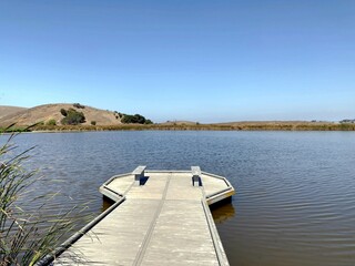 pier on the lake