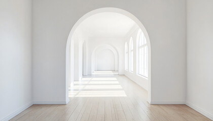 Fototapeta premium Minimalist and unique interior design in the house