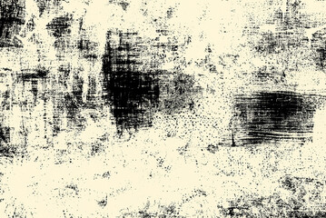 Abstract black and white grunge texture with distressed patterns, rough surfaces, and weathered details.