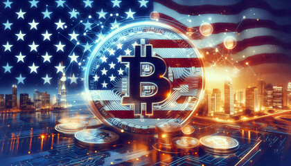 Bitcoin. Amerikanisches Geldsystem. 
