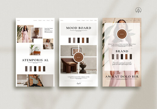 Smart Mood Board Template
