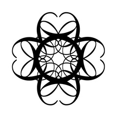 abstract flower