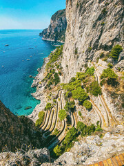 Via Krupp, Capri, Italy