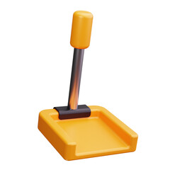 Dustpan 3d Render Icons