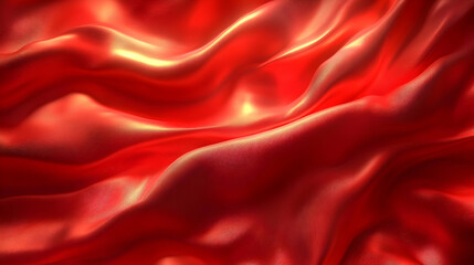 Obraz premium Red Satin Fabric Abstract Background
