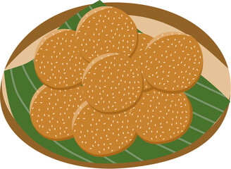 Onde onde Indonesian Traditional Snack