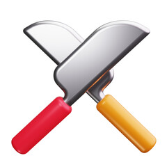 Knife 3d Render Icons