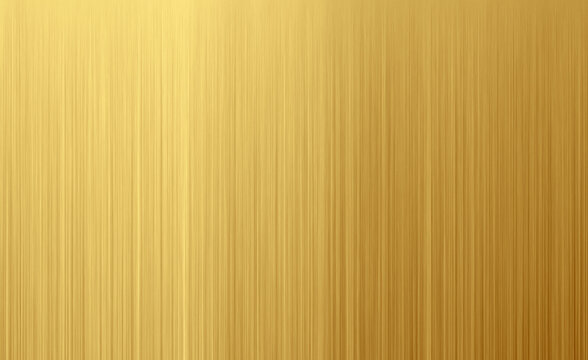 Soft Brown gold vectical fiber effect background. Sheet metal gold. abstract gold background. vertical lines and strips