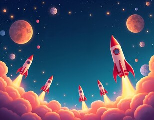 Creatures Floating in Space, Mysterious Life Forms Drifting Among Stars and Galaxies