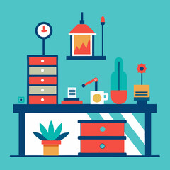 illustration of furniture