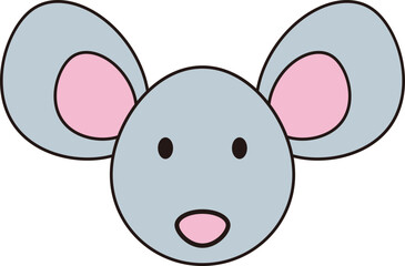 cute vector mouse