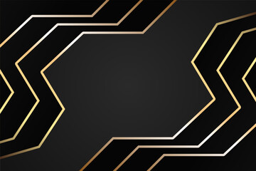 Yellow Luxury Abstract Background Style