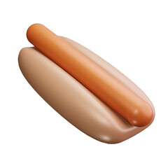 Hot Dog 3d Render Icons