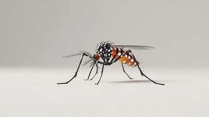 A Close-up of a Mosquito