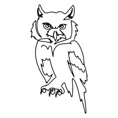 Animal Line Art Vector Graphic Decorative