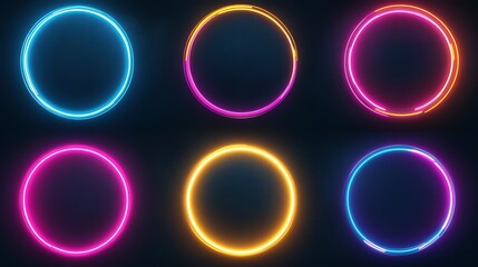 Neon Circles