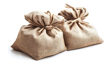 Stack of Burlap Sacks