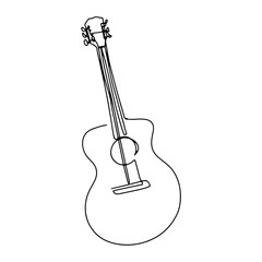 Obraz premium Cowboy Line Art Vector Graphic Design Decoration