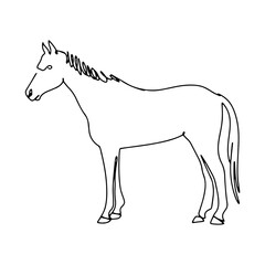 Cowboy Line Art Vector Graphic Design Decoration