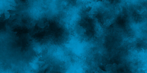 blue grunge watercolor patterned background with clouds, navy blue scratched grunge watercolor paper background, Beautiful stylist modern blue texture background with smoke.