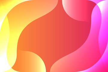 Pink And Yellow Abstract Background