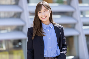 自信に溢れるビジネスウーマン　Business