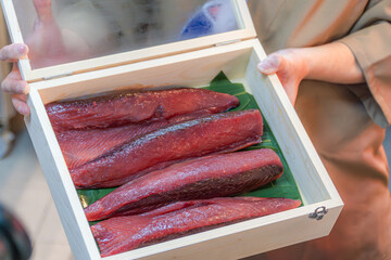 Katsuobushi, a signature dish from Kochi Prefecture
