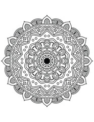 Mandalas Adults Coloring Pages Book