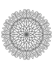 Mandalas Adults Coloring Pages Book