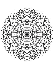 Mandalas Adults Coloring Pages Book