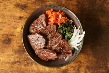 牛ハラミ　ビビンバ風　牛肉