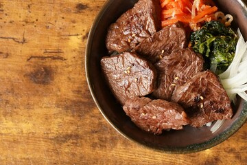 牛ハラミ　ビビンバ風　牛肉