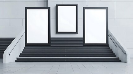 Blank Billboard Mockup