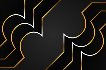 Yellow Luxury Abstract Background Style