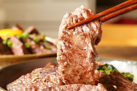 牛ハラミ　ビビンバ風　牛肉