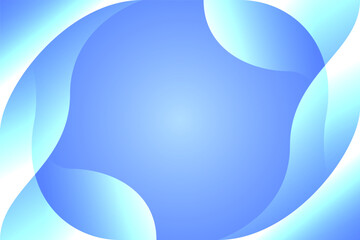 Modern Blue Sea Abstract Background