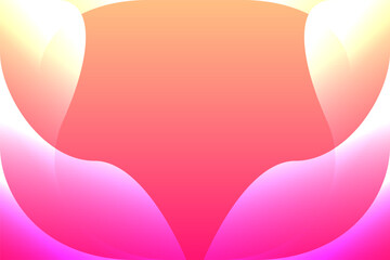 Yellow And Pink Abstract Background