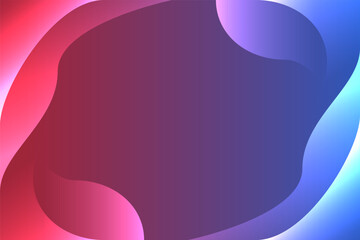 Red And Blue Abstract Background Style