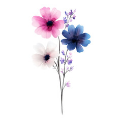 Watercolor Floral Bouquet