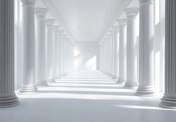 White Pillars Hallway.