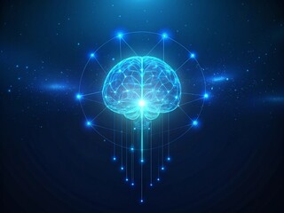 Futuristic glowing stars in space with digital energy and Earth shining in the background