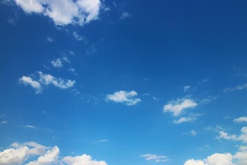 white cloud with blue sky background