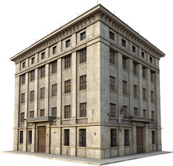 Obraz premium Simple concrete structure with bold lines and modern, industrial architectural style appeal. 