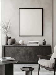 Minimalist Living Room.