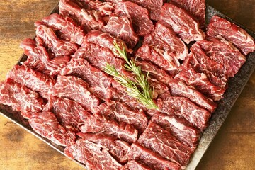 牛ハラミ　焼肉　牛肉