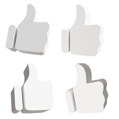3D Thumbs up, 